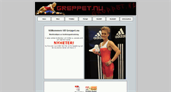 Desktop Screenshot of greppet.nu